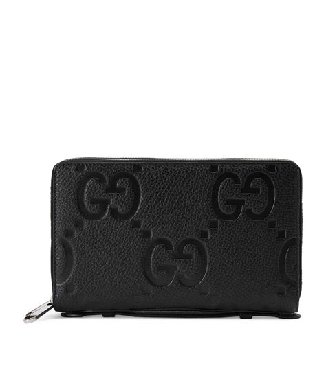 gucci leather travel wallet|Gucci wallet clearance.